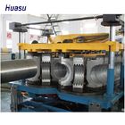 Chaîne de production ondulée de tuyau du HDPE 750kg/H d'OD 400mm