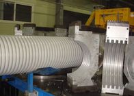 ligne jumelle conique d'extrusion de tuyau de PVC de la vis 250kg/H