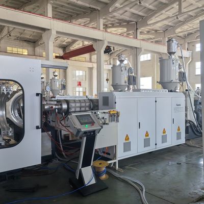 Computerized Double Wall Corrugated Pipe Extrusion Line with PLC Control and Siemens Motor for Precision Manufacturing