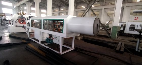 Water or Air Cooling Double Wall Corrugated Pipe Extrusion Line with Main Electrical Parts from Siemens