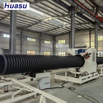 PLC Corrugated Pipe Extrusion Line for 32-1600mm Double Wall Pipes