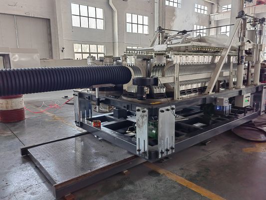 Double Wall Corrugated Pipe Extrusion Line with Siemens Electric Components
