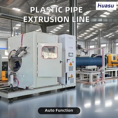 High Output PVC Corrugated Tube Extruder Line 500-2000Kg/h Capacity