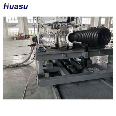 63-1600mm Pipe ID HDPE Pipe Extrusion Line Full Automatic Double Wall Corrugated Pipe Production Machine