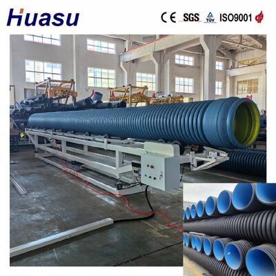 Custom Die Head Cable Conduit Extrusion Line, 16–110mm OD  Output 100–500kg/h