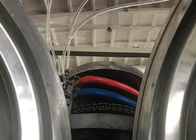 Ligne ondulée de tuyau du PE pp de PVC de HDPE de tuyau d'extrusion mur en plastique de machine de double