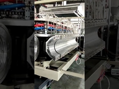 PVC Double Wall Corrugated Pipe Production Line / Extruder High Speed