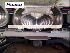 PE, PP, EVA, PVC Machine à tuyaux ondulés à double paroi personnalisés