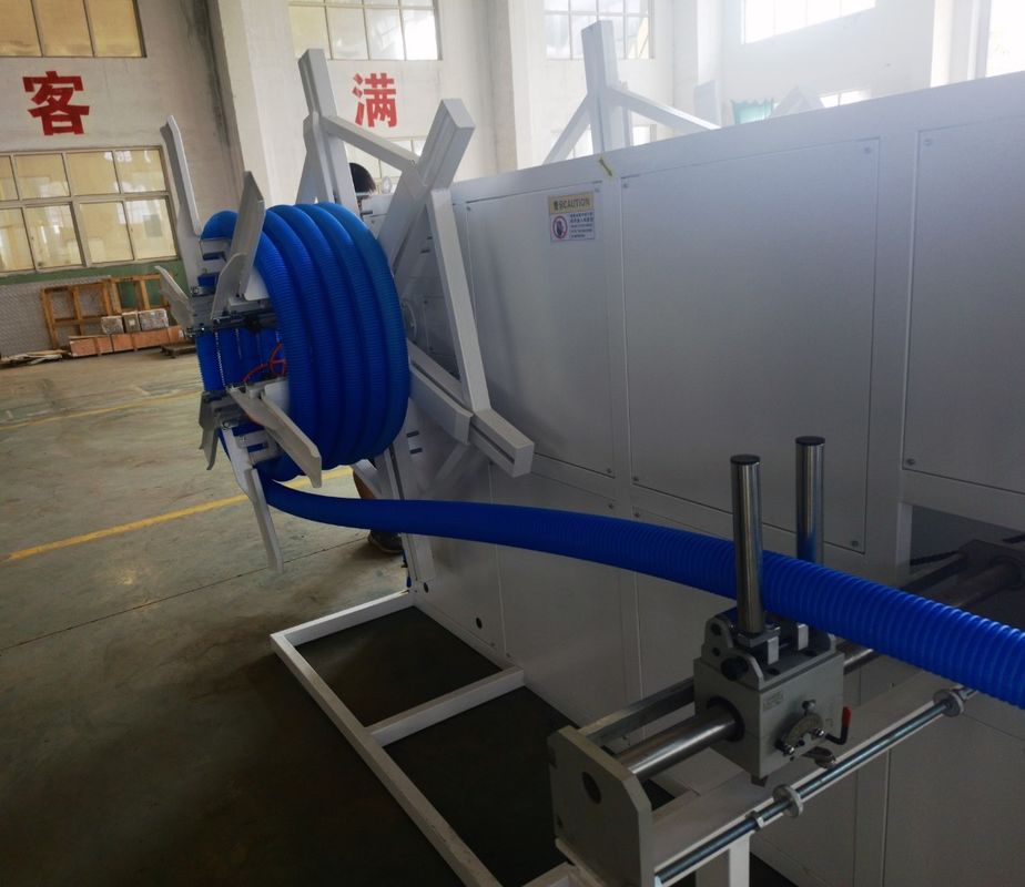 63 - 110 Machine de fabrication de tubes ondulés à double paroi en PE PP HDPE PVC