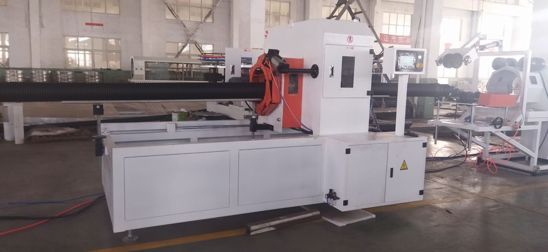 Ligne d'extrusion de tuyaux ondulés à double paroi automatisée informatisée avec moteur Siemens et capacité de 8-15 kg/h