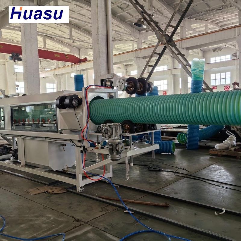 32-1600mm PVC PE MPP PA HDPE Plastic Pipe Extrusion Line with Siemens PLC System for Corrugated Pipe Making