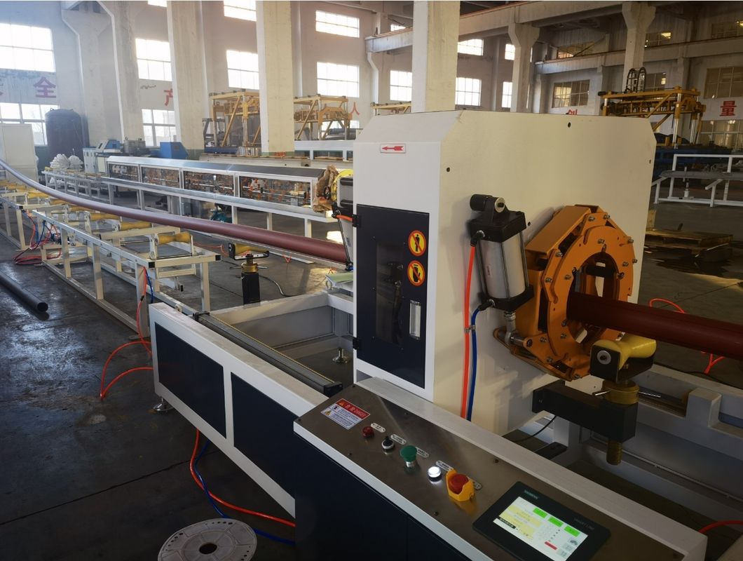 Machine de ligne d'extrusion de tuyaux HDPE avec moteur WEG Siemens Moteur Beide Pour la sélection de matériaux de traitement de PE PP HDPE PVC