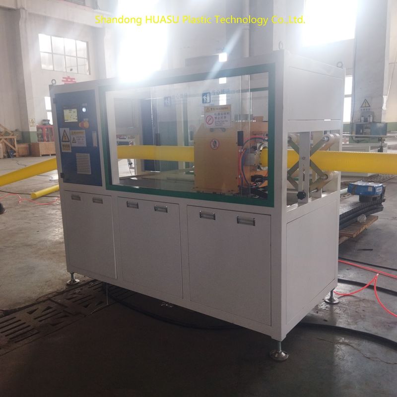 Machine professionnelle de fabrication de tuyaux ondulés avec système électrique Siemens/ABB, vitesse de ligne de 2 à 20 m/min et puissance personnalisable