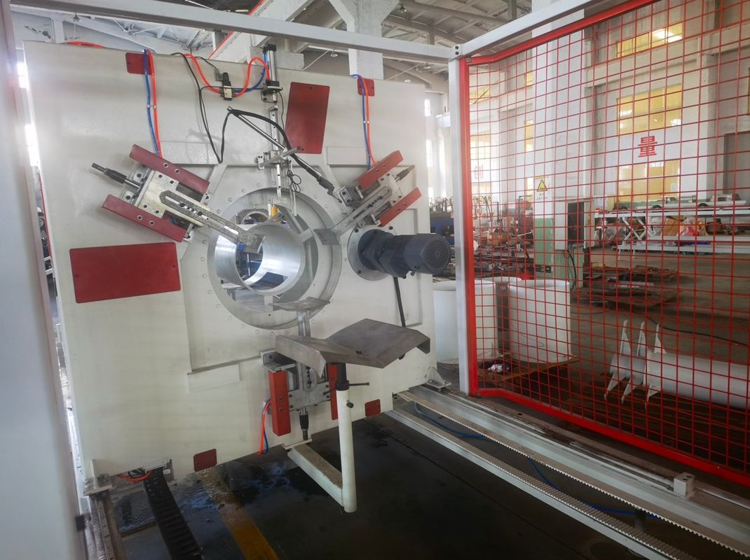 Machine automatique de tuyauterie à double paroi pour la production de haute capacité