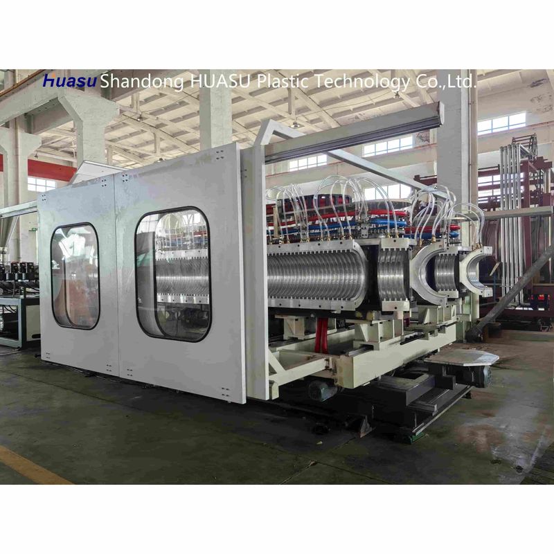 Machine d'extrusion de tuyaux ondulés à double paroi personnalisable avec une production de 500-2000 kg/h et système Siemens PLC