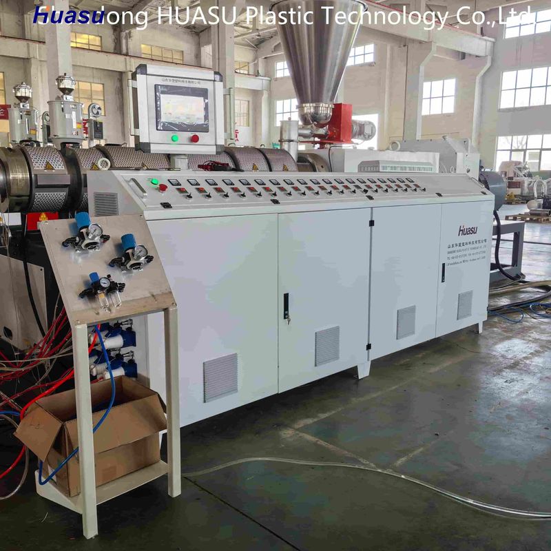 Machine de tuyauterie ondulée à double paroi de 32-800 mm avec sortie de 500 à 2000 kg/h et système PLC Siemens