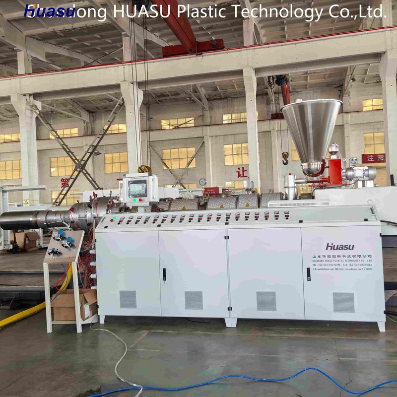 Ligne de production de tuyaux ondulés à double paroi en PVC personnalisable avec un diamètre de tuyau de 32 à 1600 mm et une sortie de 500 à 2000 kg/h