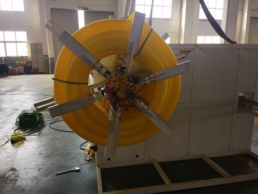 Ligne d'extrusion de tuyaux ondulés à double paroi avec composants électriques Siemens Inverter