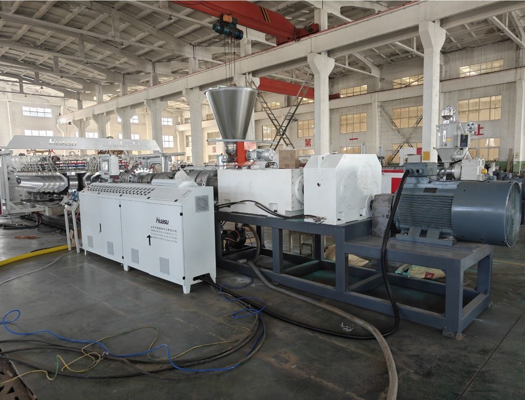 Équipement de ligne de production de tuyaux en PVC ondulé pour une fabrication durable