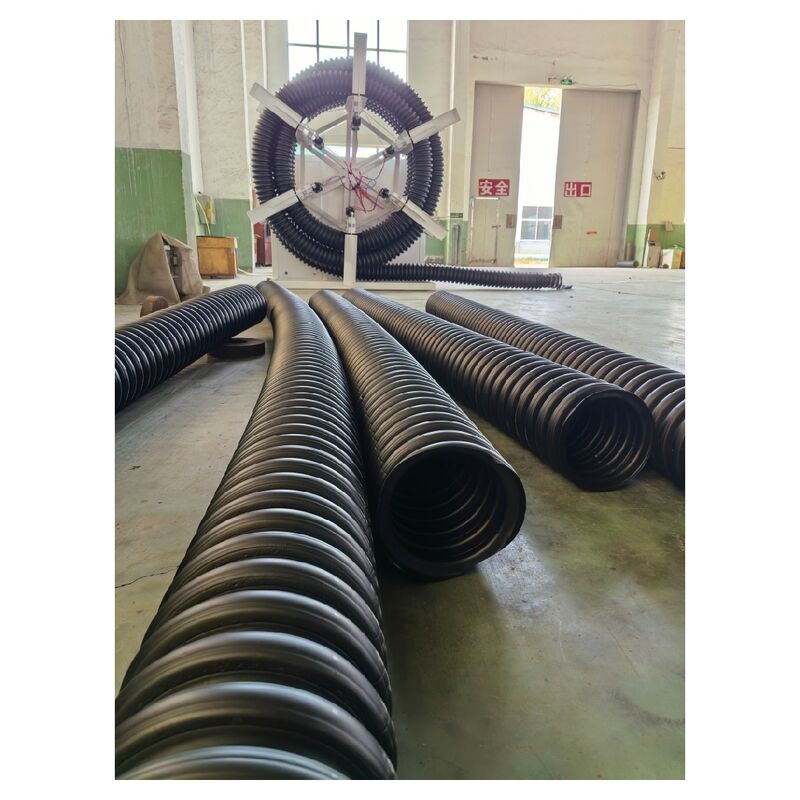 Ligne d'extrusion de tubes HDPE de 32 mm à 1600 mm avec refroidissement à l'air et refroidissement à l'eau avec contrôle PLC Siemens