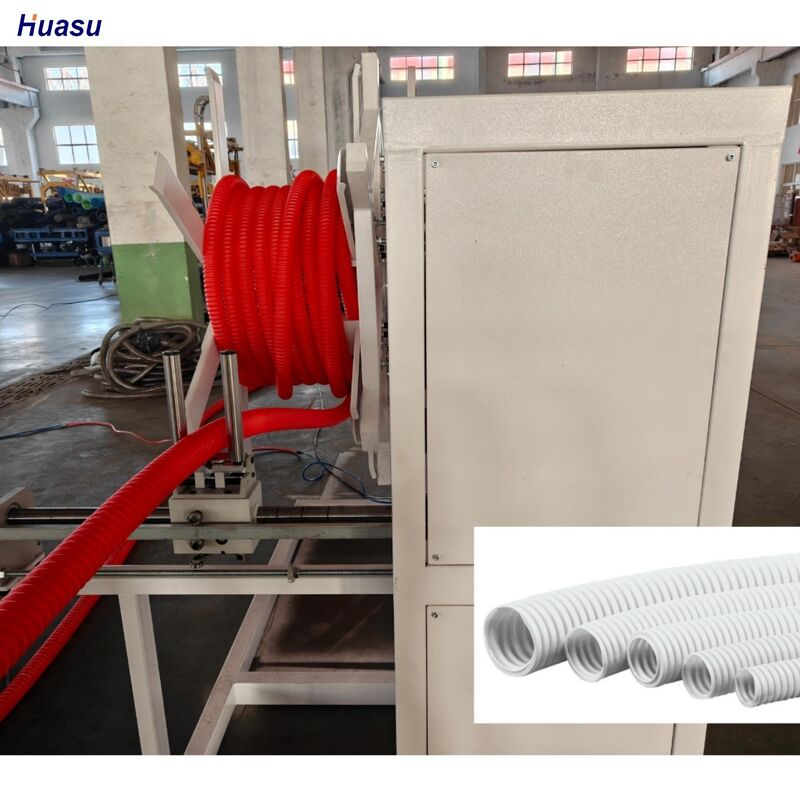 Ligne de production de tubes ondulés à paroi unique, y compris les électriciens principaux de Siemens Schneider