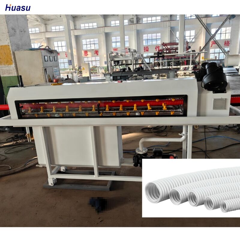 Ligne de production de tubes ondulés à paroi unique, y compris les électriciens principaux de Siemens Schneider
