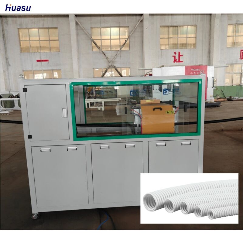 Machine de production de tuyaux ondulés en HDPE pour la fabrication de tuyaux flexibles utilisés dans les systèmes d'approvisionnement en eau et d'égout