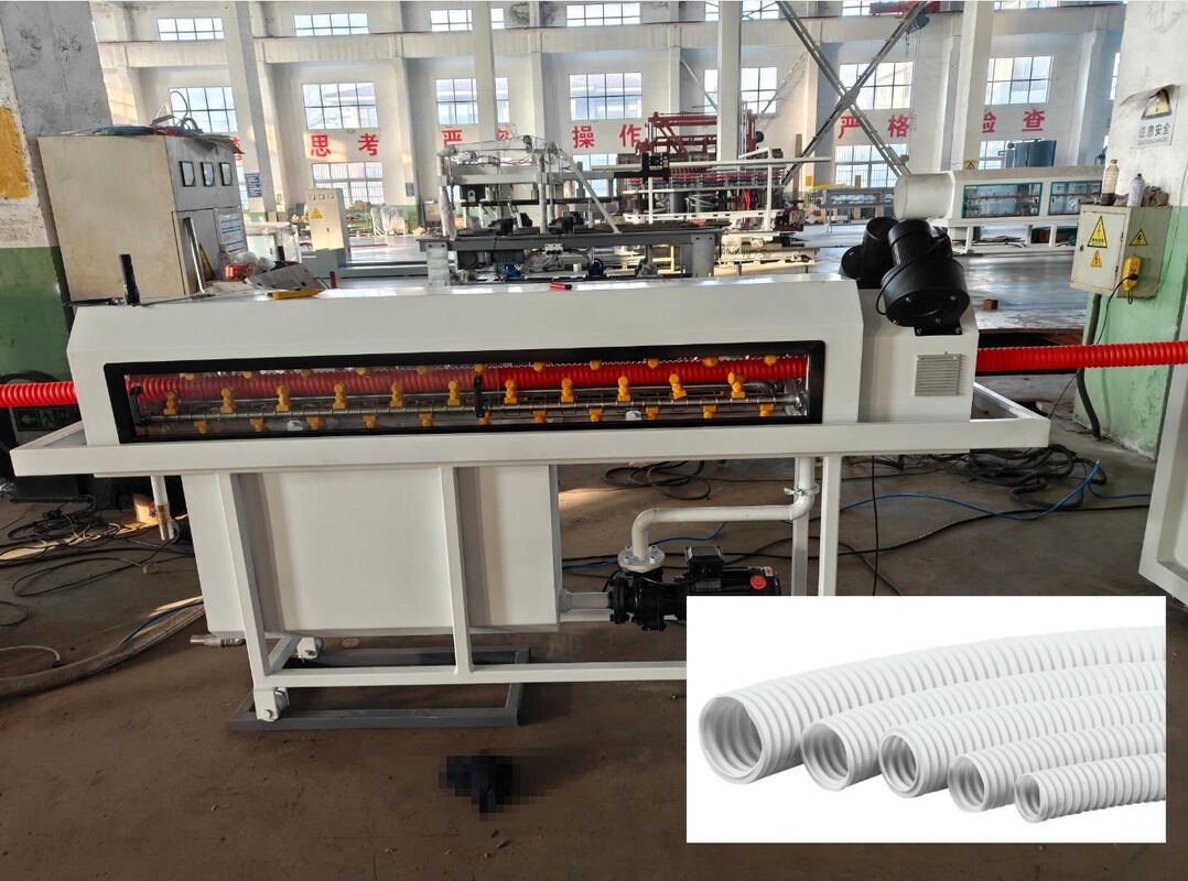 Ligne d'extrusion de tuyaux ondulés Siemens Schneider - Machine d'extrusion conçue pour le processus de fabrication de tuyaux
