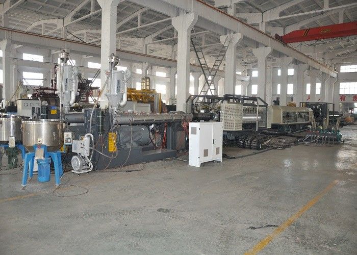 Ligne à grande vitesse d'extrusion de tuyau de Qingdao DWC, tuyau ondulé faisant des machines