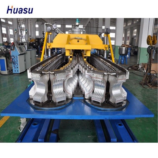 chaîne de production ondulée à mur unique du tuyau 20kg/H de 9mm