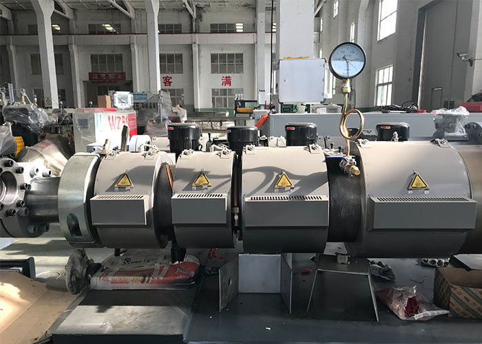 Chaîne de production horizontale de tuyau de HDPE de PLC ligne d'extrusion de tuyau de PPR DWC