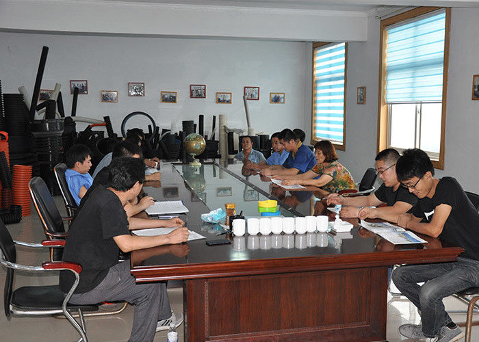 Le mur de double de drainage de système d'égouts a ridé la ligne d'extrusion de tuyau pour des rues de champs