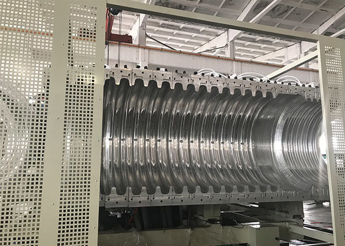 Perforateur ondulé de découpeuse d'extrudeuse d'onduleur de tuyau de mur de double de Sn4 Sn8