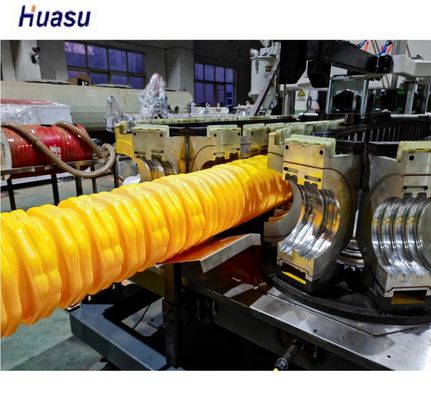MPP Electric Pipe Machine Single Or Double Wall Corrugated Aluminium Alloy Mould Material