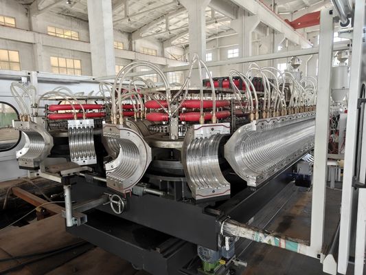 Single Double Wall Corrugation Pipe Making Machine Extrusion Line Automatic Grade