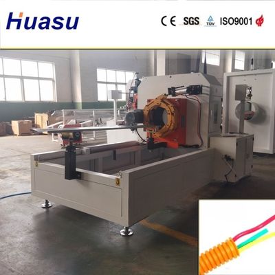 Double Wall Corrugated Pipe Extrusion Line with 32-1600mm Cutting Diameter Range and Water Cooling Process Featuring Siemens PLC Technology