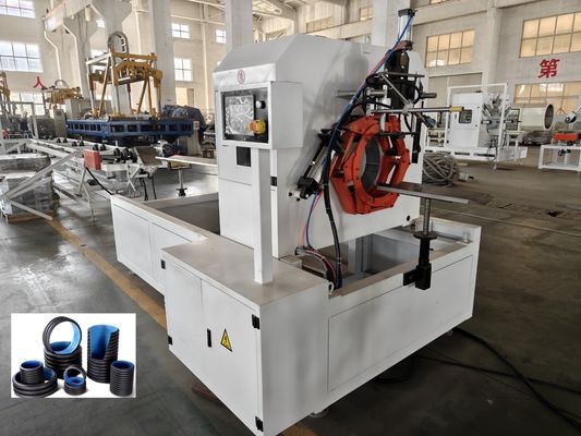 Double Wall Corrugated Pipe Extrusion Line HDPE PP 32-1600mm