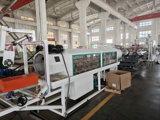 Double Wall Corrugated Pipe Extrusion Line 1600mm Diameter Siemens PLC