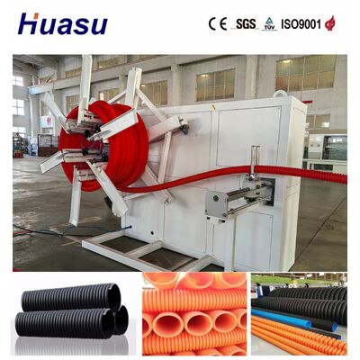 Full Automatic Single Wall Corrugated Pipe Extrusion Line with 32-1600mm Range and Water Cooling System