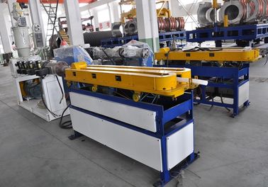 Single Wall Corrugated Pipe Extrusion Machinery For PP / PE / PVC Pipe