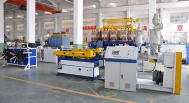 Single Wall Corrugated Pipe Extrusion Machinery For PP / PE / PVC Pipe