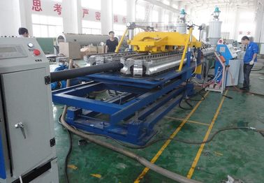 SBG300 Double Wall Corrugated Pipe Extrusion Line , Corrugated Pipe Making Machine