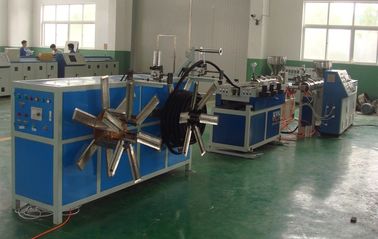 SBG63 HDPE / PP / CPVC Double Wall Corrugated Pipe Extrusion Line