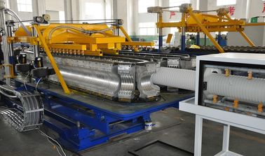 PE / PP/ PVC Single Wall Corrugated Pipe Extrusion Line Large Output  SBG-250