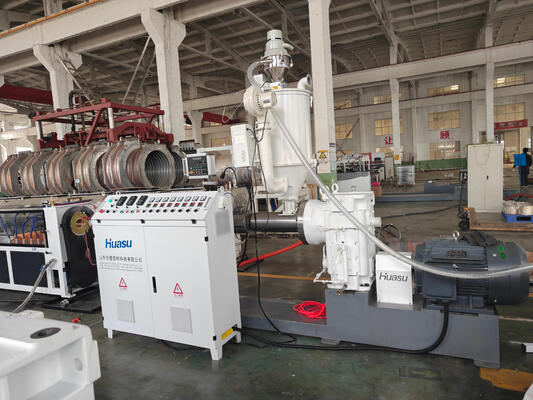 Electrical Pipe Equipment Spiral Pipe Production Line Featuring Winding Machine 100m roll Capable of Handling Various Pipe Sizes