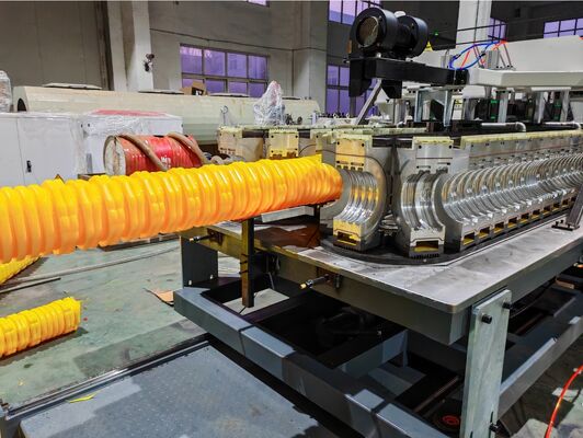 Custom Corrugated Pipe Extrusion Line, Pipe Machine, Equipment for Complex Working Conditions