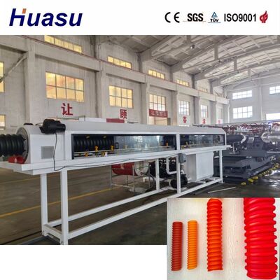 Automatic Spiral Corrugated Pipe Extrusion Line 100-1200kg/h Output 32mm-2000mm Diameter for Continuous Production