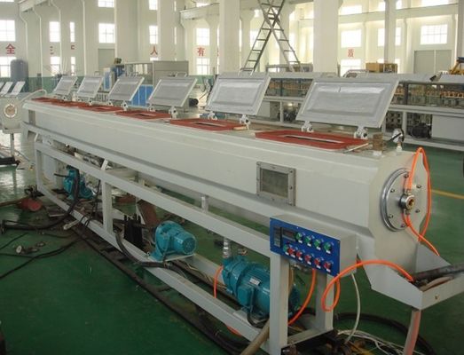 PLC Control OD250mm 75kw 450kg/H Hdpe Pipe Extruder