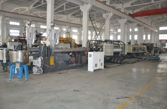 OD 600mm Double Wall Corrugated HDPE Pipe Extrusion Line