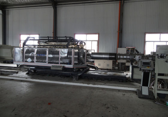 500mm High Speed HDPE Double Wall Corrugated Pipe Line